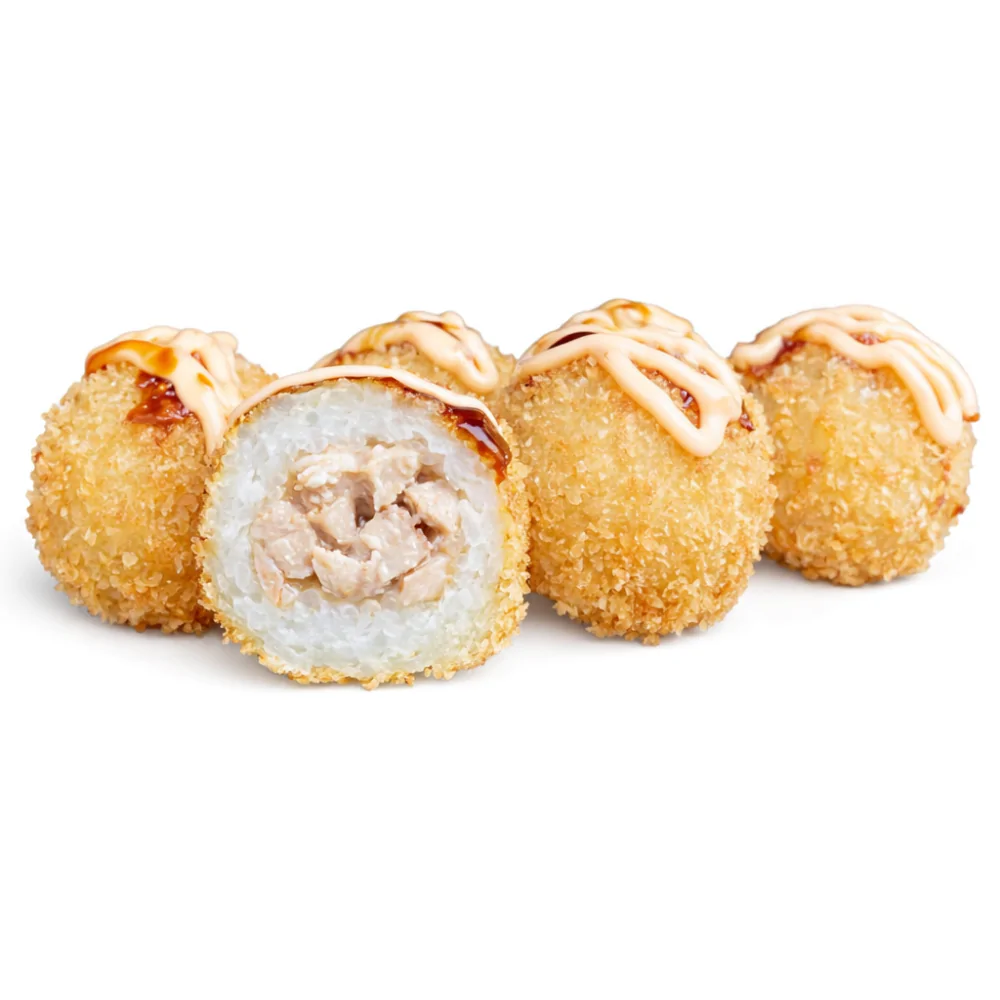 Chicken rice balls