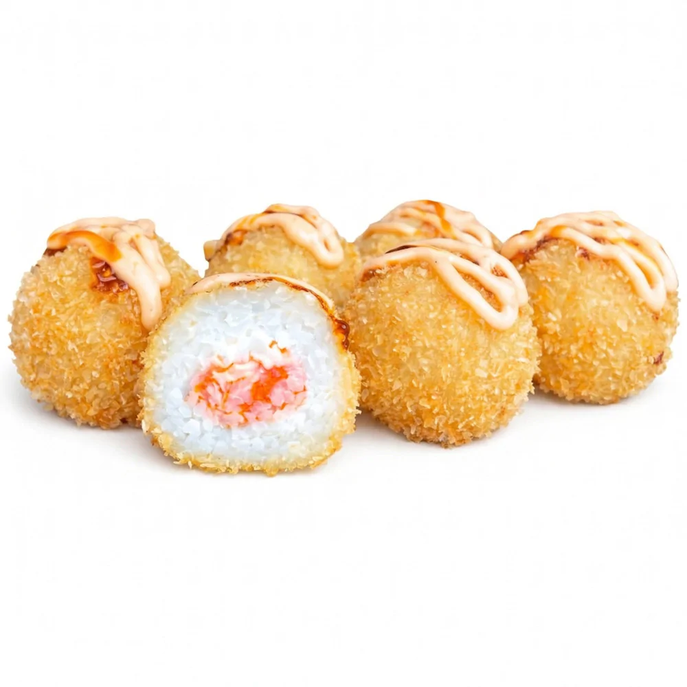 Shrimp rice balls