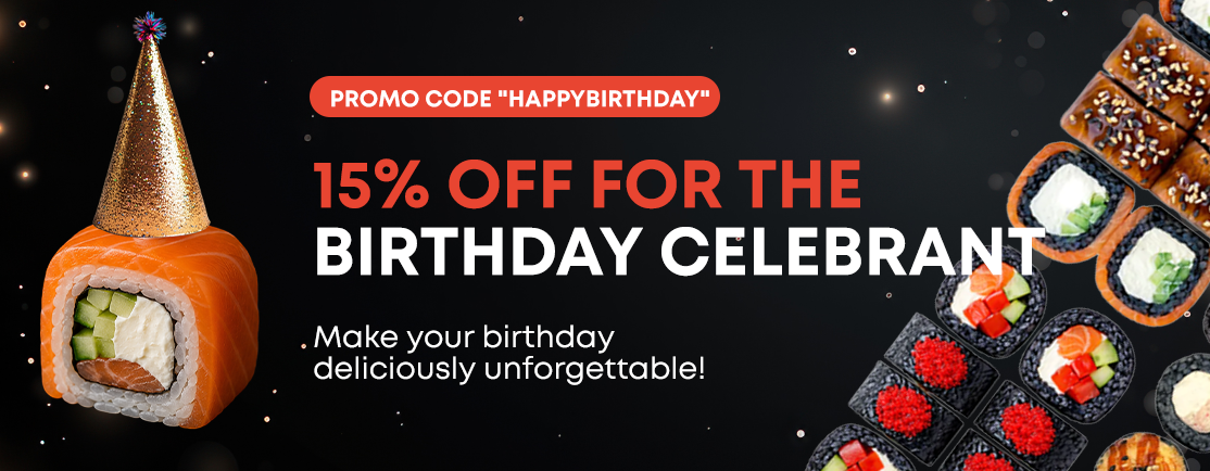 15% Birthday Discount